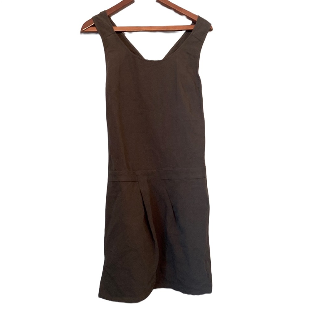 See You Soon Olive Green Dress